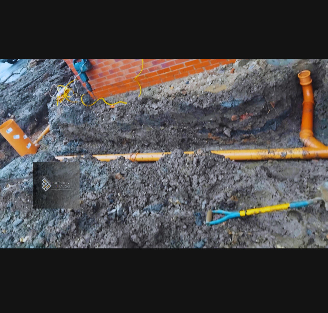 Extension Drainage – Pre Backfill Check groundworks-investigation-opened-area-doncaster.jpg